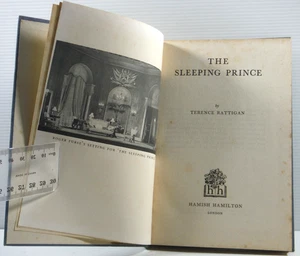 The Sleeping Prince by Terence Rattigan 1954 Play hardcover vintage book - Picture 1 of 19