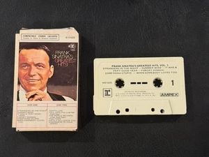 Vintage Frank Sinatra’s Greatest Hits AMPEX Stereo Cassette Tape M-51025 - Picture 1 of 5