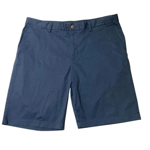 Tommy Bahama Shorts Men 40 Navy Soft Cotton Chino Preppy Beach Golf Cruise Dad - Picture 1 of 19