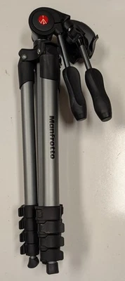 Manfrotto Compact Advanced MKCOMPACTADV-BK 65" Aluminum 3-Way Tilt Head Tripod - Image 1 of 4