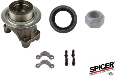 Porca e vedação de jugo de pinhão traseiro Dana 80 série 1410 para 94-00 Dodge Ram 2500 3500 - Imagem 1 de 4