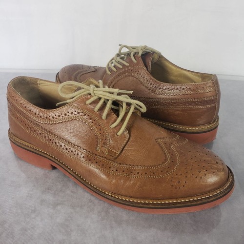 LI NING 1901 Scarpe Uomo Taglia Pelle Marrone Punta Alare