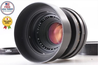 [N COMO NUEVO] con capucha] Lente Leica Leitz Wetzlar Summicron R 50 mm f/2 2 cámaras de JAPÓN Foto 1 de 4