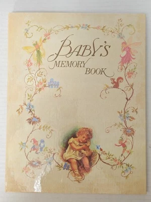Vintage 1985 Baby's Memory Book Victorian Style Pop-Up Philomel Books New - Image 1 of 4