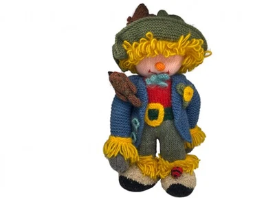 Strick Puppe Vogelscheuche 30 cm. Top Zustand  - Bild 1 von 3