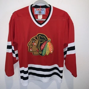 Vintage Chicago Blackhawks CCM NHL Trikot Herren Small - Bild 1 von 5