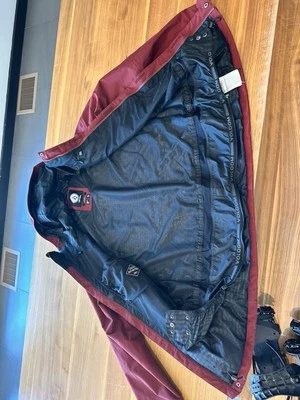 Volcom L Gore-Tex Ski Jacket - Men's Medium - Crimson Red - Used Only Once - Image 1 of 4