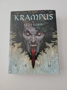 Krampus The Yule Lord By BROM Book First Edition Hard Cover Dust Jacket - Picture 1 of 12