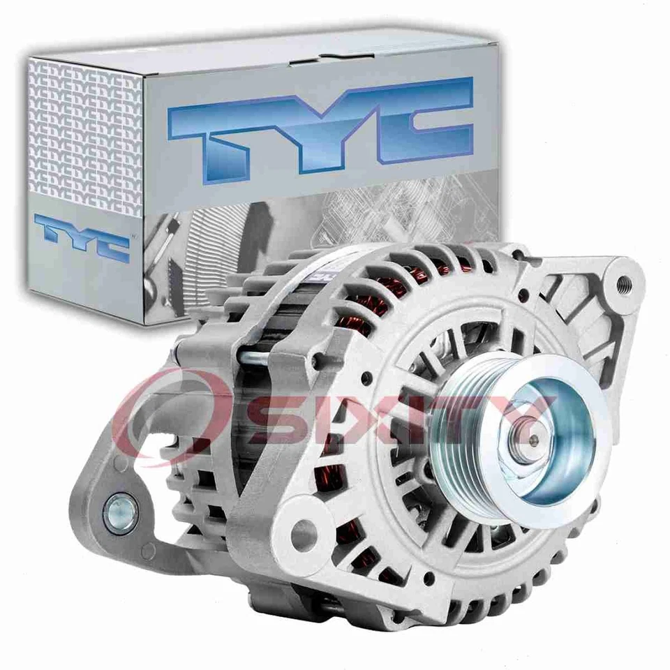 Alternador TYC para 1998-2001 Nissan Altima 2.4L L4 carregamento elétrico destro - Imagem 1 de 4