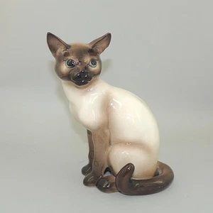 Brad Keeler California Pottery Seal Point Siamkatze Figur #798 Vintage - Bild 1 von 5