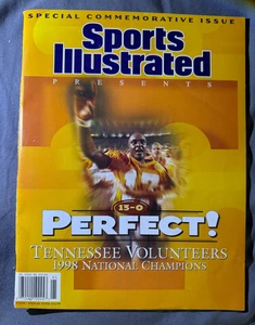1999 Sports Illustrated 13-0 Perfect Tennessee Volunteers 1998 National Champion - Picture 1 of 9