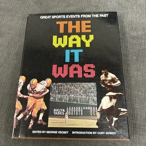 The Way It Was Great Sports Events from the Past by George Vecsey 1974 - Imagen 1 de 7