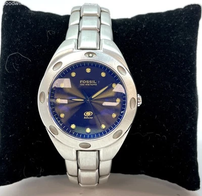 Fossil Blue AM3390 Diver Style 100M Watch - Image 1 of 4