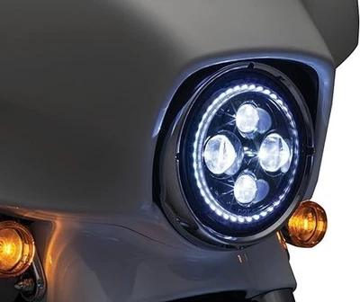 Kuryakyn 2461 Orbit Prism 7in LED Headlight HARLEY DAVIDSON - Image 1 of 3