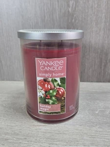 Yankee Candle HOLIDAY HEARTH Vaso Grande 22oz 2 Mechas Mágica Mañana de Navidad - Imagen 1 de 2