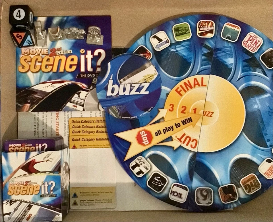 Pick & Choose: Scene It Movies 2007 2nd Edition Board Game Replacement Parts - Image 1 of 1