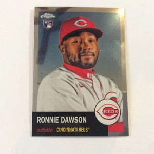 2022 Topps Cromo Platino Anniversario #399 Ronnie Dawson RC Rosso - Foto 1 di 2