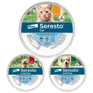 1pc Pet Collar Fl*ea Ti*ck Treatment & Prevention Collar for Small Large Dog Cat - Picture 1 of 15