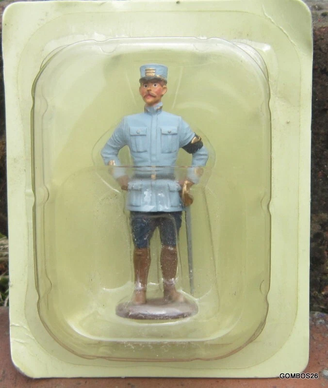 FIGURINE ATLAS SOLDATS DE LA GUERRE 14-18 / OFFICIER DE L' AEROSTATION DE 1915 - Photo 1/1