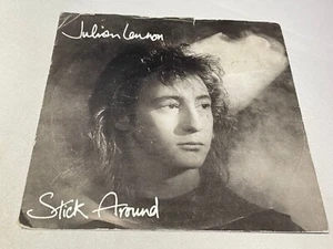 Julian Lennon - Stick Around - Original Vinyl Record 7" Single - 1986 - CB 420 - Picture 1 of 4