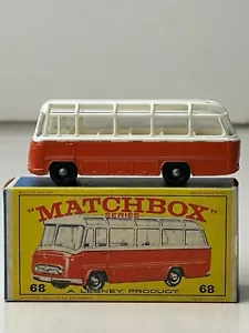 Matchbox No. 68 Mercedes Coach Bus with Original Box - Picture 1 of 20
