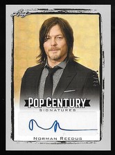 2017 Leaf Pop Century Silver #NR1 Norman Reedus Autograph Card #22/25