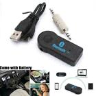USB 3.5mm Bluetooth Wireless For Aux Stereo Audio Adapter V3T1 Music FT P9N3