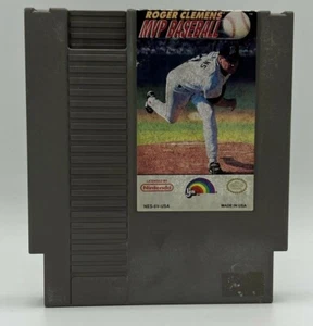 Nintendo NES Roger Clemens’ MVP Baseball Tested Working Authentic Cartridge 1991 - Picture 1 of 4