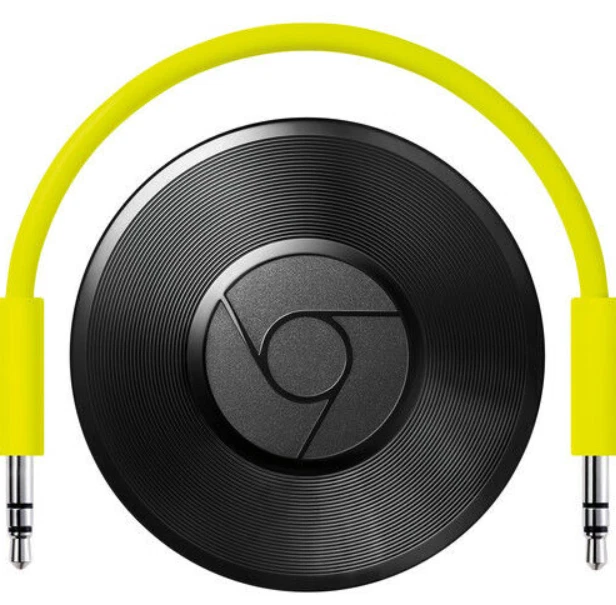 Google Chromecast Audio Media Streamer - Black (RUX-J42)