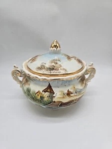 vaso vintage in ceramica dipinto a mano di Ramgi Valencia 1970 circa spagnolo - Foto 1 di 7