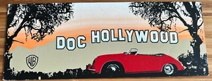 DOC HOLLYWOOD MOVIE FILMING CAR PLAQUE PLACARD CAST & CREW PROP PASS SIGN 45 - Picture 1 of 4