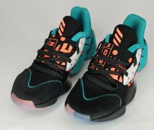 Adidas Harden Vol. 4 Basketball Shoes  Size 3.5 Kids Teal FW4340 NO BOX
