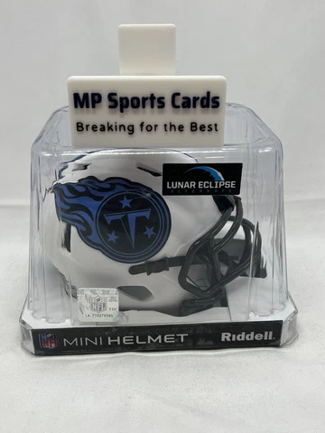 Riddell Lunar Eclipse Alternate Tennessee Titans Mini Helmet Free Shipping! Cover