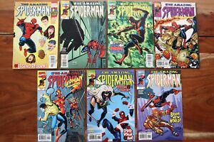 AMAZING SPIDER-MAN Vol 2 (1999) LOT DE BANDES DESSINÉES #1 - 7 Livres 2 3 4 5 6 Spiderwoman p