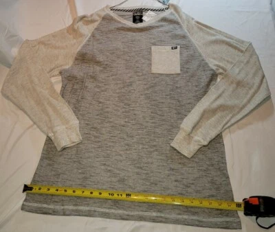 Camisa Top Point Zero Hombre Crew Térmica Gris Talla XXL Foto 1 de 3