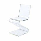 Picket House Furnishings Peek Acrylic Z-Chair - Clear