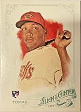 2015 TOPPS ALLEN AND GINTER #148 YASMANY TOMAS *ROOKIE CARD* DIAMONDBACKS
