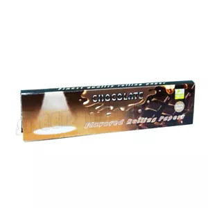 10 booklets CHOCOLATE Cigarette Rolling Papers King Size Slim 108*45mm - Picture 1 of 3