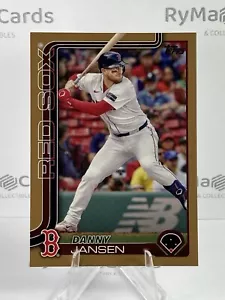 /2025 Danny Jansen 2025 Topps Serie 1 Béisbol #92 Oro Paralelo Boston Medias Rojas - Imagen 1 de 4