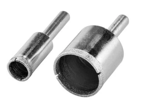 Sierras de agujero de diamante - 2Pc Diamond Hole Saw Set, Grit-80 (1/2 "y 1" de diámetro) - Imagen 1 de 1