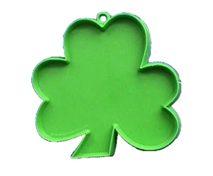 Hallmark COOKIE CUTTER St Patrick Vintage SHAMROCK Irish 1979 Holiday SOFT - Picture 1 of 2