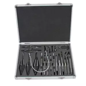 Ophthalmischer Katarakt Auge Mikrochirurgie Chirurgische Instrumente SET Kit 21 Teile Willko - Bild 1 von 7