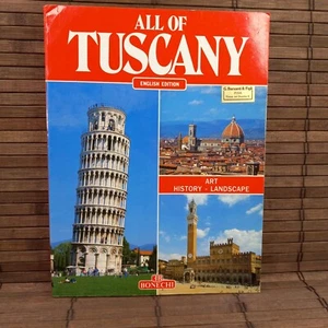 All Of Tuscany Art History Landscape Maurizio Martinelli English Edition 1988 - Imagen 1 de 9