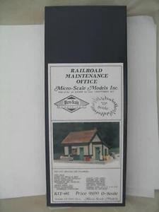 Micro Scale Models O Scale Kit 602: Railroad Maintenance Office - Picture 1 of 15