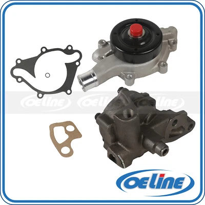 Oil Pump w/ Water Pump for 93-03 Dodge Jeep 3.9L 5.2L 5.9L OHV Engine Foto 1 de 4