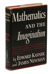 Mathematics and the Imagination EDWARD KASNER ~ First Edition 1940 ~ Google 1st - Imagen 1 de 8