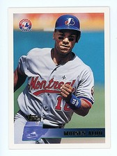 Moises Alou 1996 Topps #309 Cleveland Guardians (A401)