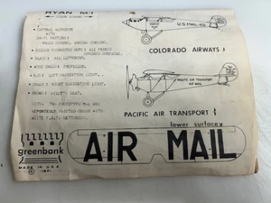 Raro aereo postale Greenbank Ryan M-1...1/72...kit 31-1.95 - Foto 1 di 2