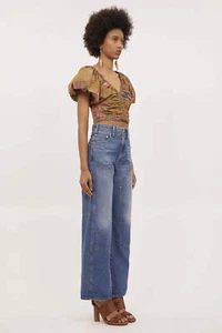 Ulla Johnson Nerida Crop Blouse Size 4 - Bild 1 von 5