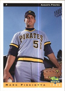 1993 Augusta Pirates Classic/Best #14 Marc Pisciotta
